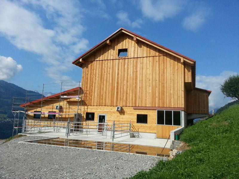 Landwirtschaftliche Bauten - A.Riget Holzbau AG - Rufi